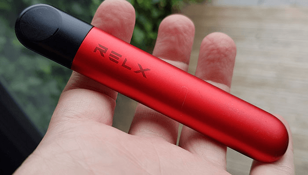 RELX Vape Technology showing dual mesh structure