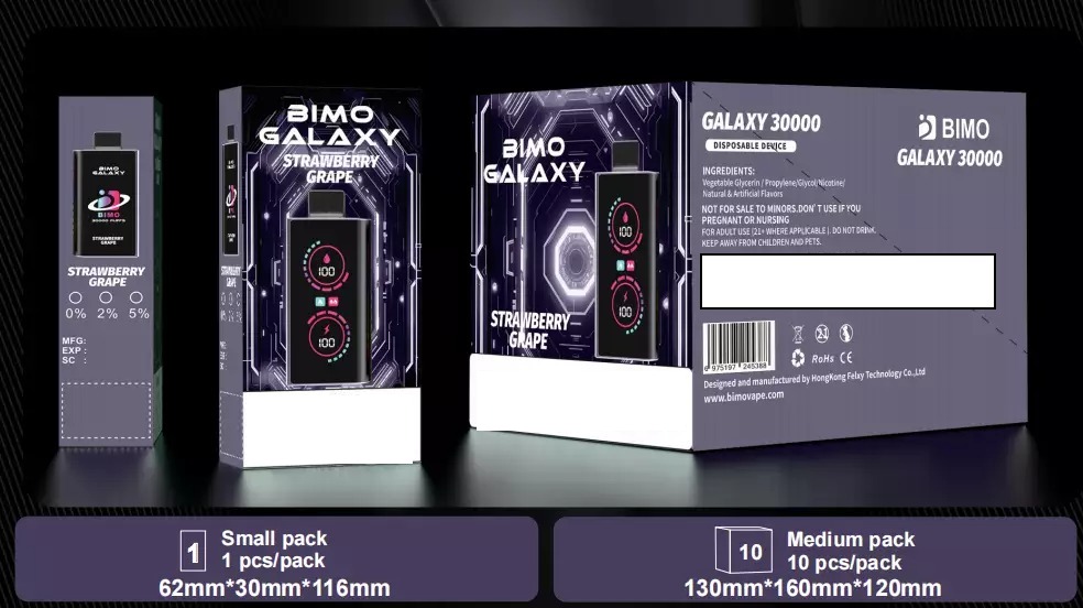 BIMO Galaxy 30,000 Puffs Rechargeable Disposable Vapes – A Game Changer in Vaping