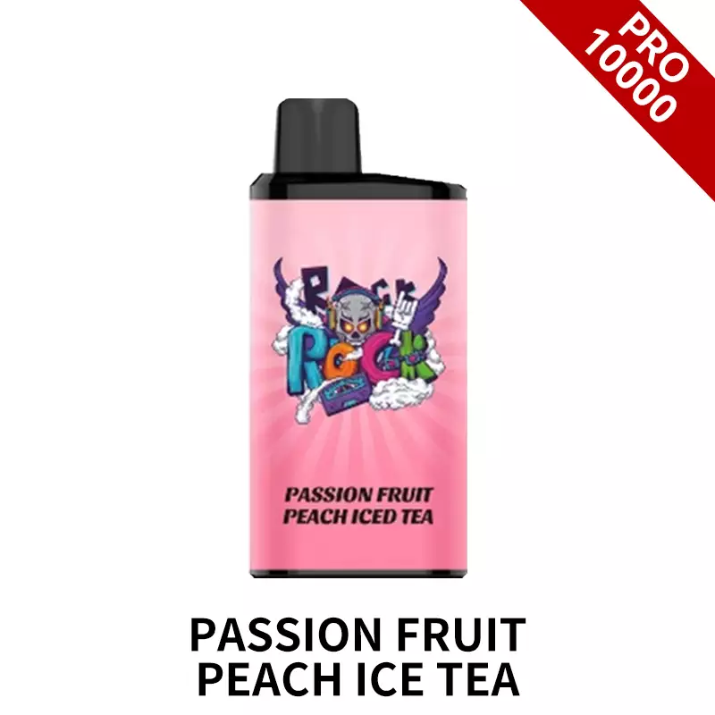 Passion fruit peach ice tea